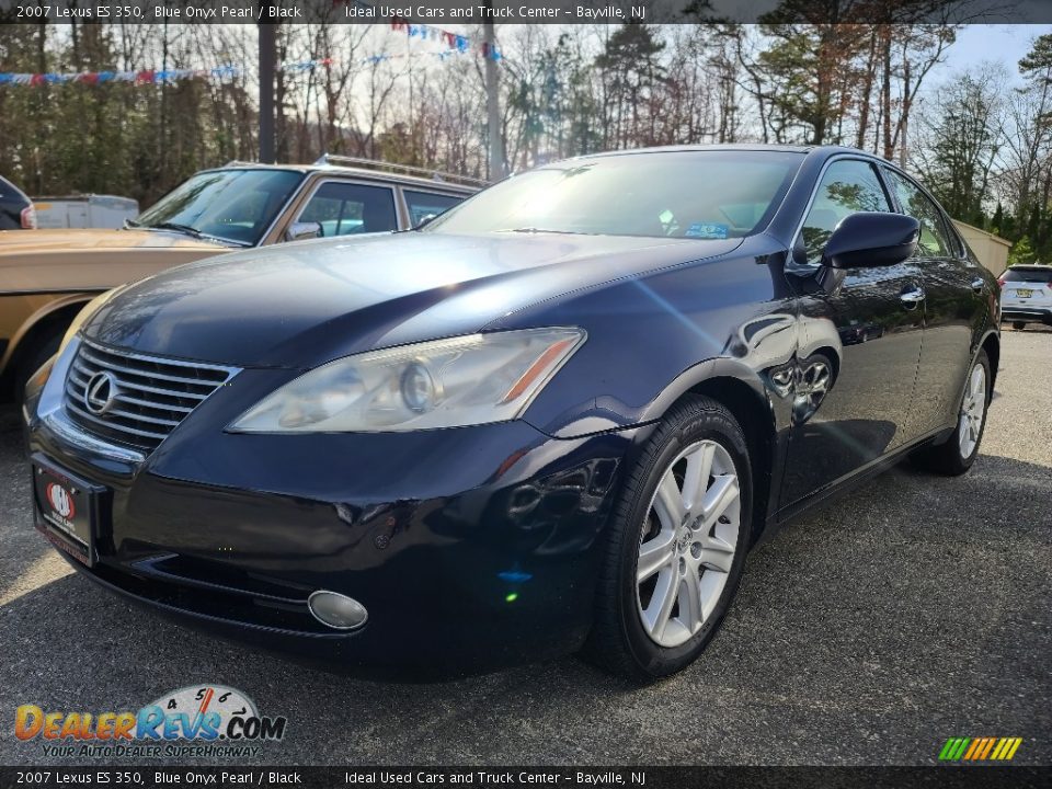 2007 Lexus ES 350 Blue Onyx Pearl / Black Photo #1