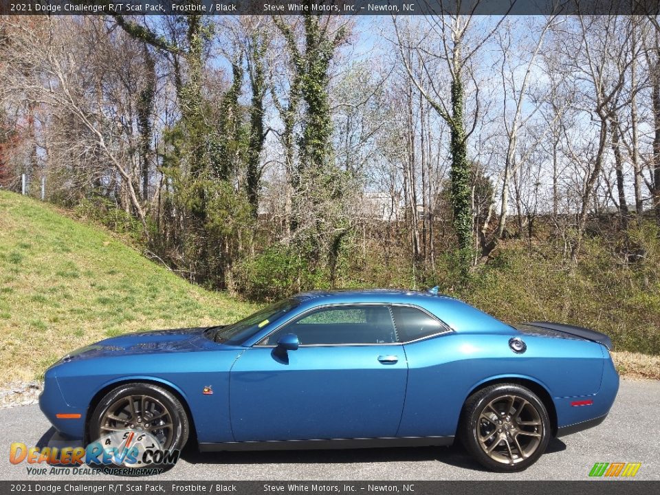 2021 Dodge Challenger R/T Scat Pack Frostbite / Black Photo #1