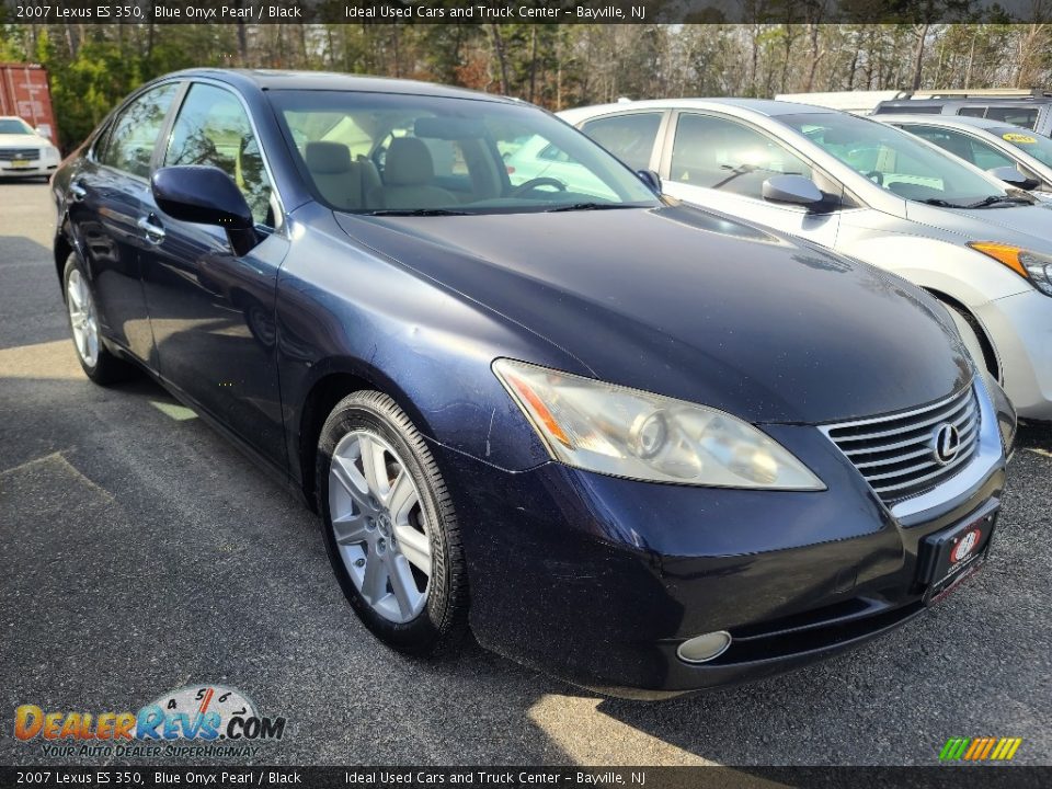 2007 Lexus ES 350 Blue Onyx Pearl / Black Photo #3