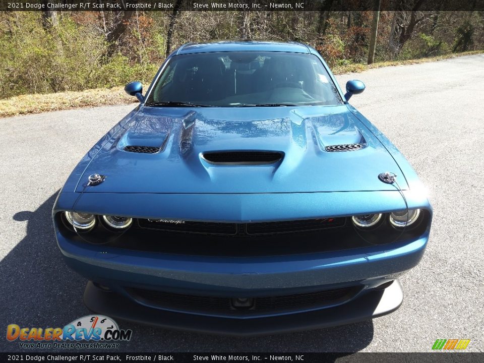 2021 Dodge Challenger R/T Scat Pack Frostbite / Black Photo #3