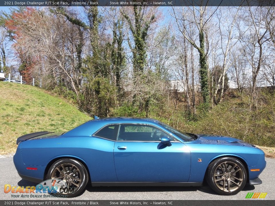 2021 Dodge Challenger R/T Scat Pack Frostbite / Black Photo #5