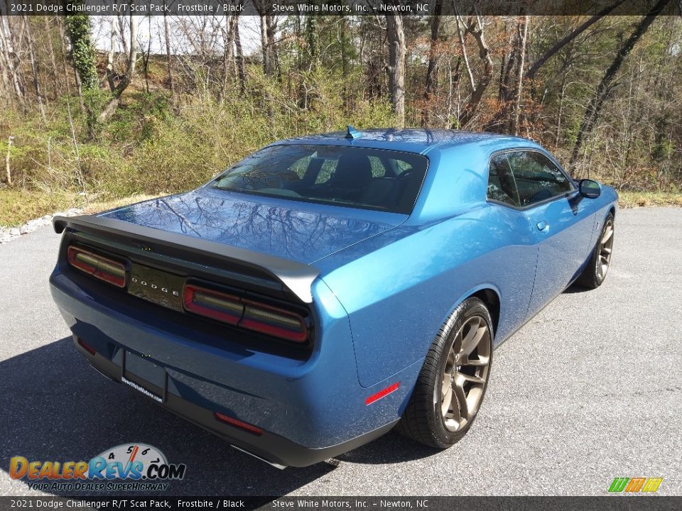 2021 Dodge Challenger R/T Scat Pack Frostbite / Black Photo #6