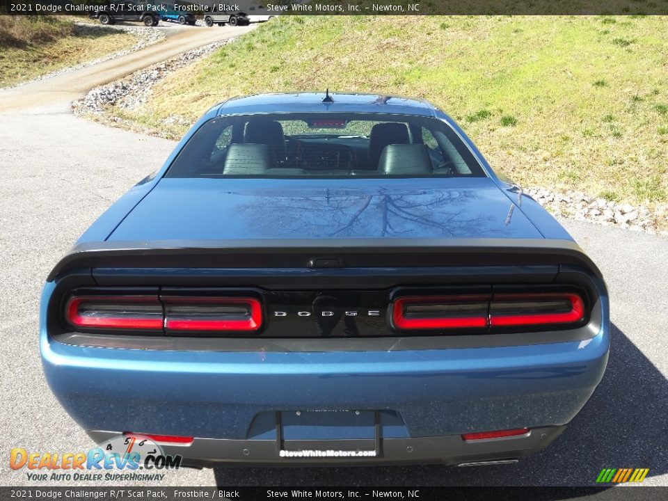 2021 Dodge Challenger R/T Scat Pack Frostbite / Black Photo #7