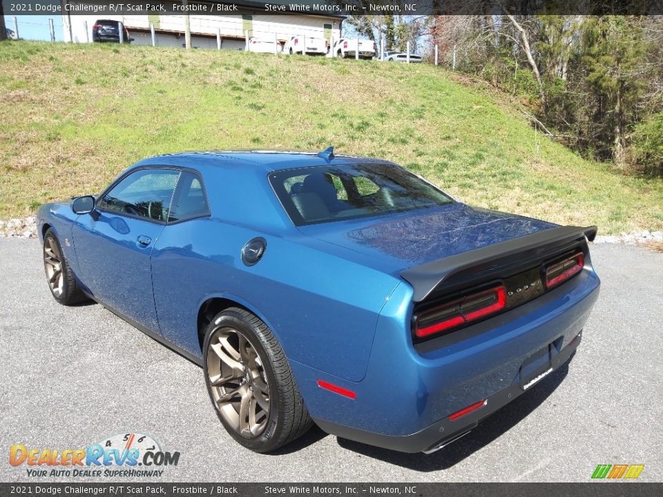 2021 Dodge Challenger R/T Scat Pack Frostbite / Black Photo #8