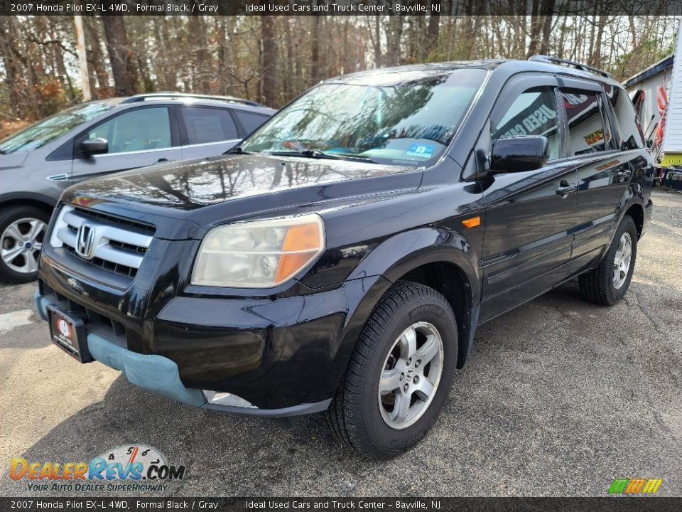 2007 Honda Pilot EX-L 4WD Formal Black / Gray Photo #1