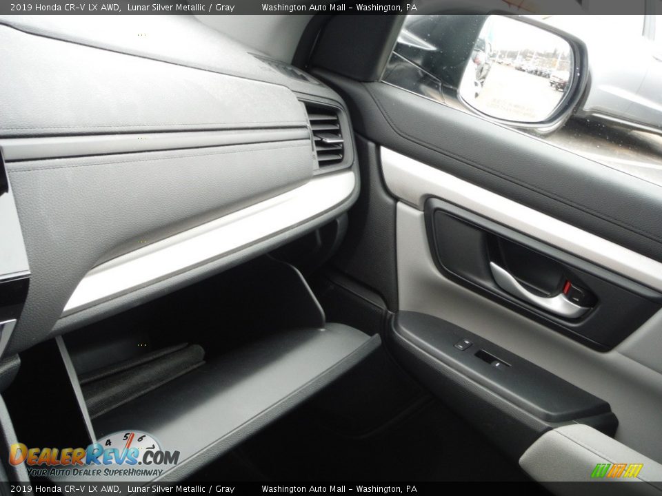 2019 Honda CR-V LX AWD Lunar Silver Metallic / Gray Photo #18