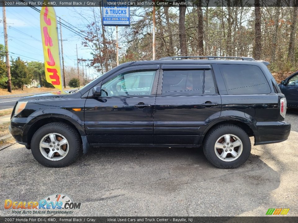 2007 Honda Pilot EX-L 4WD Formal Black / Gray Photo #3