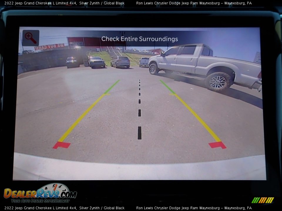 2022 Jeep Grand Cherokee L Limited 4x4 Silver Zynith / Global Black Photo #19