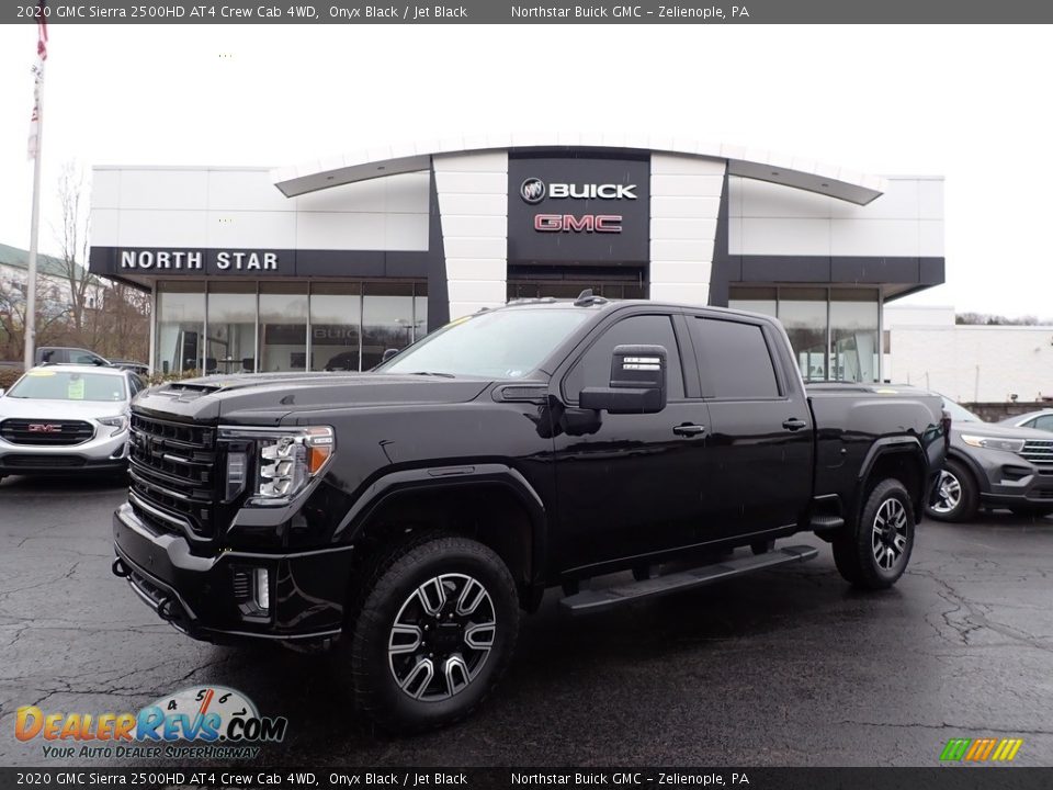 2020 GMC Sierra 2500HD AT4 Crew Cab 4WD Onyx Black / Jet Black Photo #1