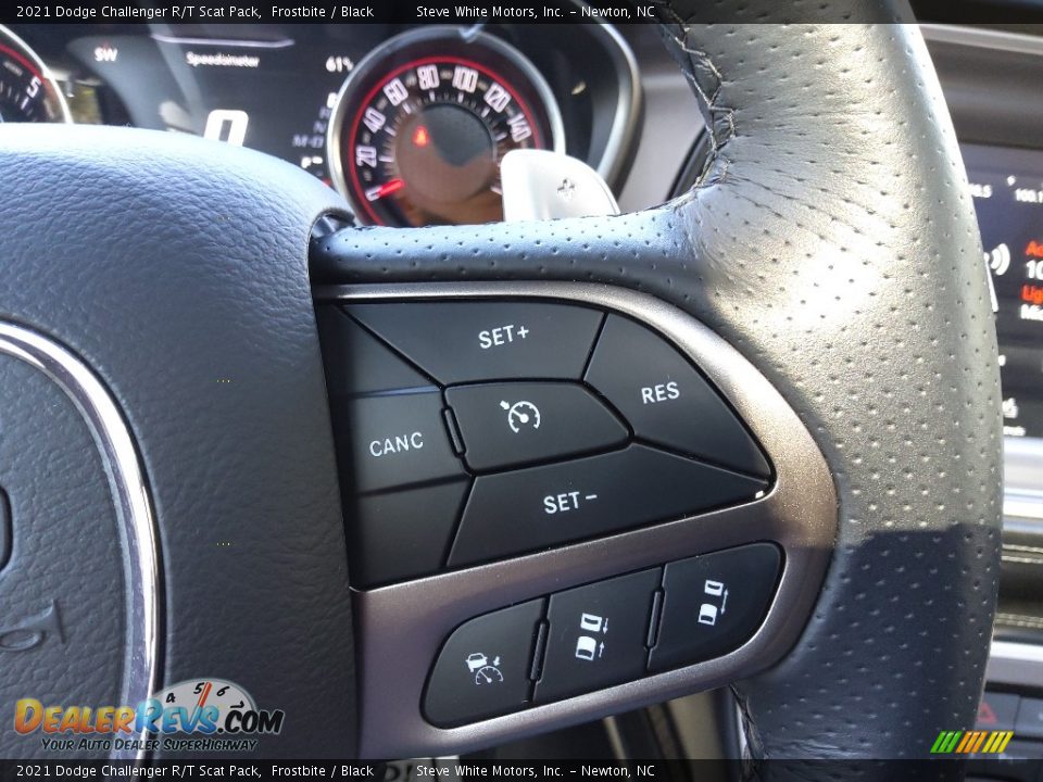 2021 Dodge Challenger R/T Scat Pack Frostbite / Black Photo #19