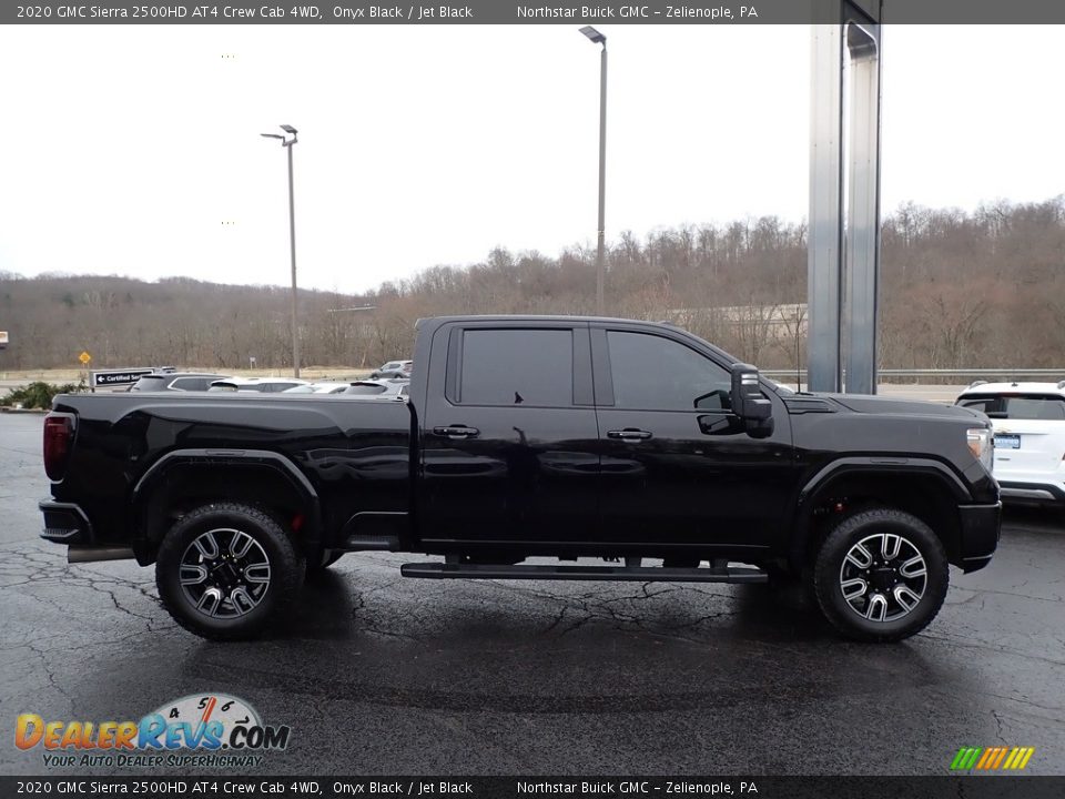 Onyx Black 2020 GMC Sierra 2500HD AT4 Crew Cab 4WD Photo #5