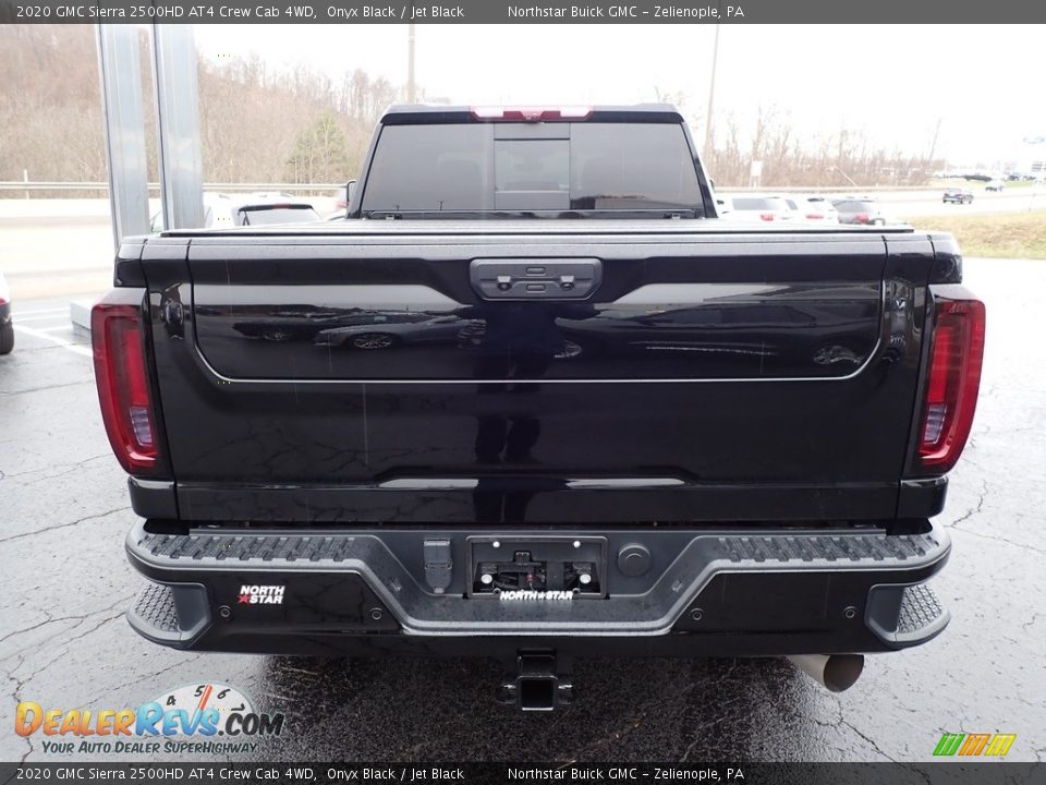 2020 GMC Sierra 2500HD AT4 Crew Cab 4WD Onyx Black / Jet Black Photo #9