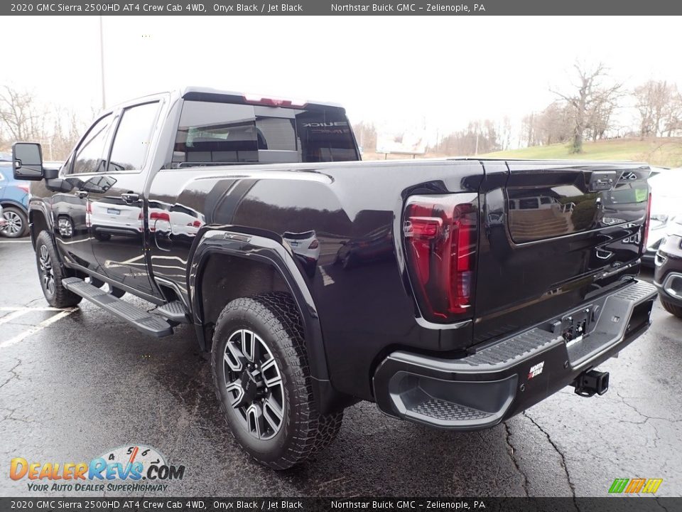 2020 GMC Sierra 2500HD AT4 Crew Cab 4WD Onyx Black / Jet Black Photo #10