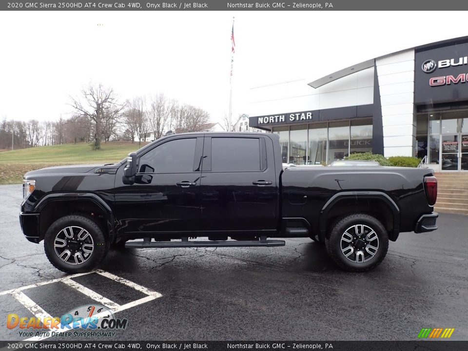 2020 GMC Sierra 2500HD AT4 Crew Cab 4WD Onyx Black / Jet Black Photo #11