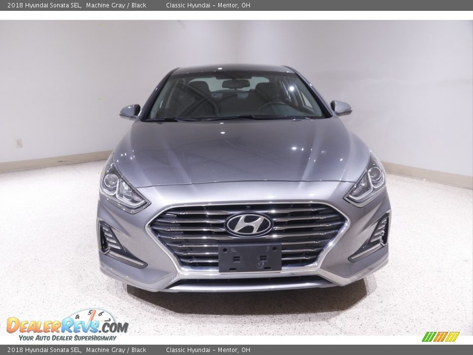 2018 Hyundai Sonata SEL Machine Gray / Black Photo #2