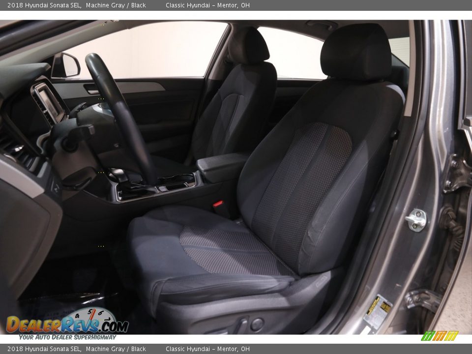 2018 Hyundai Sonata SEL Machine Gray / Black Photo #5