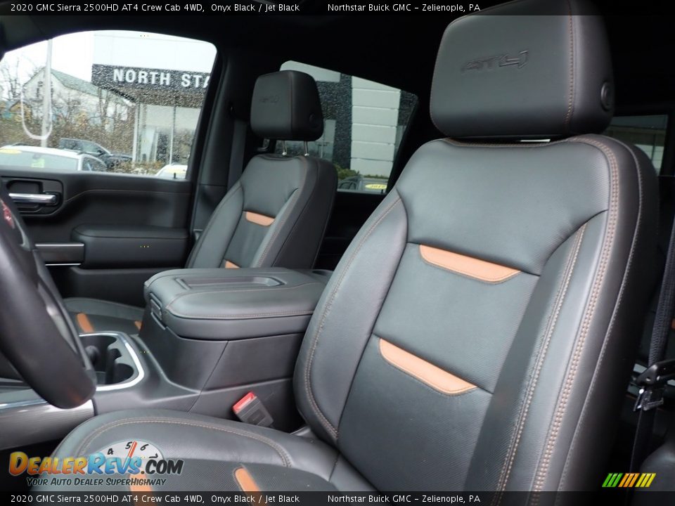 2020 GMC Sierra 2500HD AT4 Crew Cab 4WD Onyx Black / Jet Black Photo #15