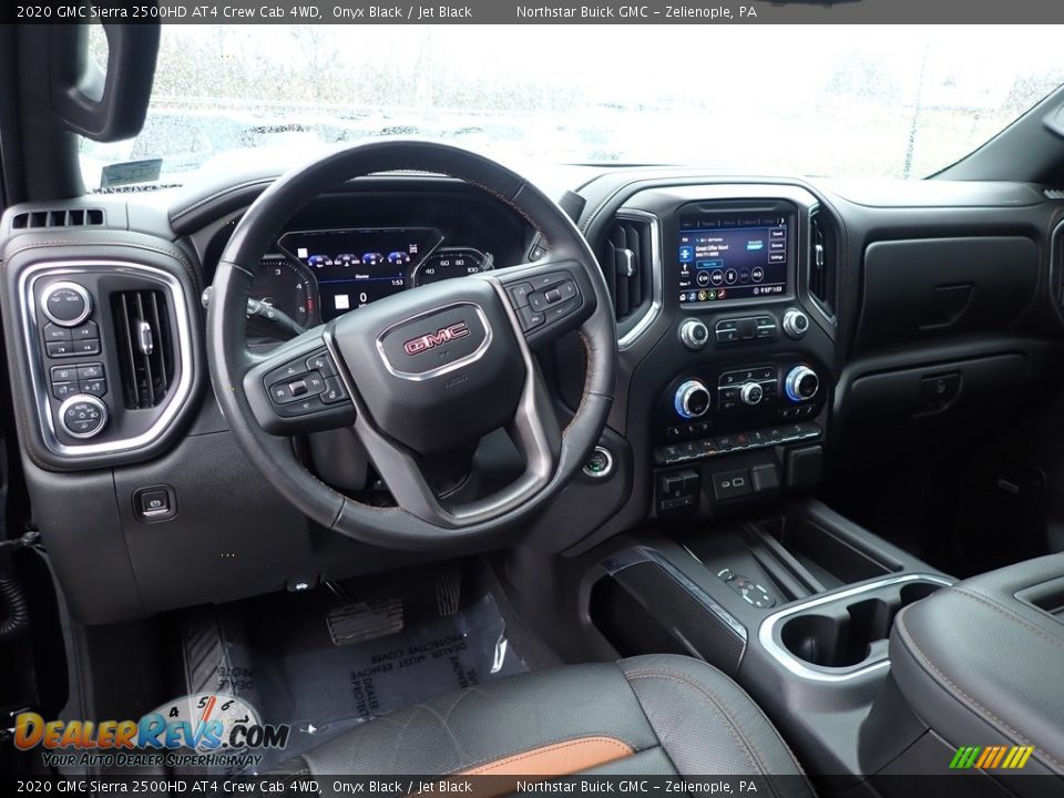 2020 GMC Sierra 2500HD AT4 Crew Cab 4WD Onyx Black / Jet Black Photo #17