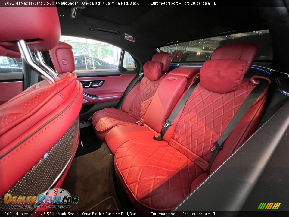 Rear Seat of 2021 Mercedes-Benz S 580 4Matic Sedan Photo #3