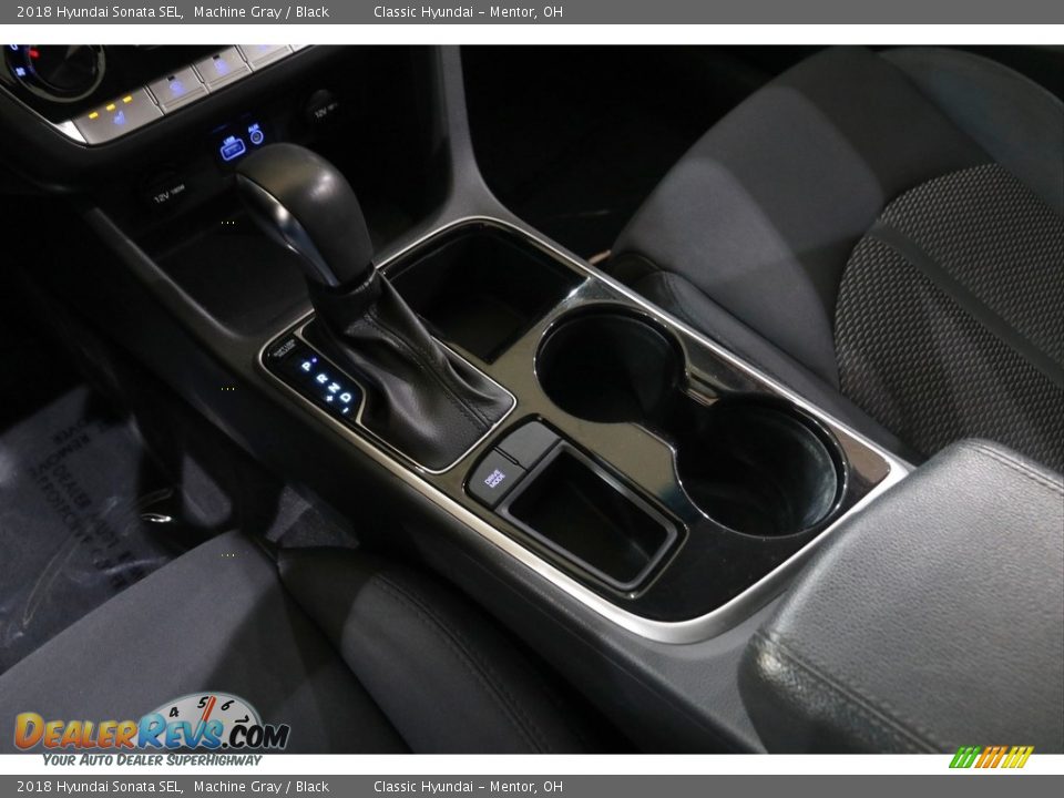 2018 Hyundai Sonata SEL Machine Gray / Black Photo #13