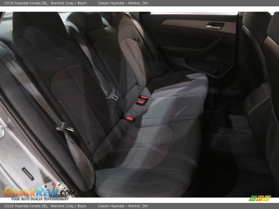 2018 Hyundai Sonata SEL Machine Gray / Black Photo #15