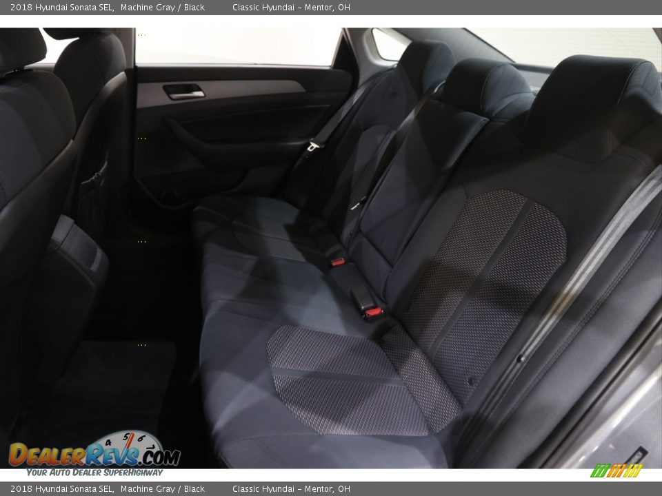 2018 Hyundai Sonata SEL Machine Gray / Black Photo #16