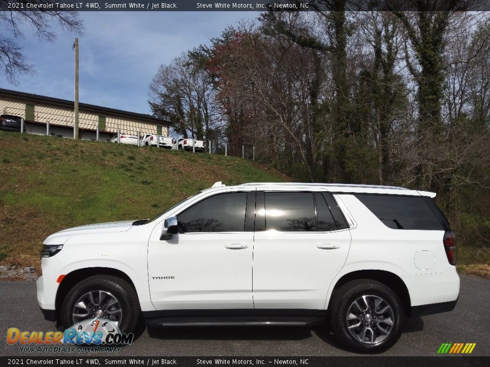 Summit White 2021 Chevrolet Tahoe LT 4WD Photo #1