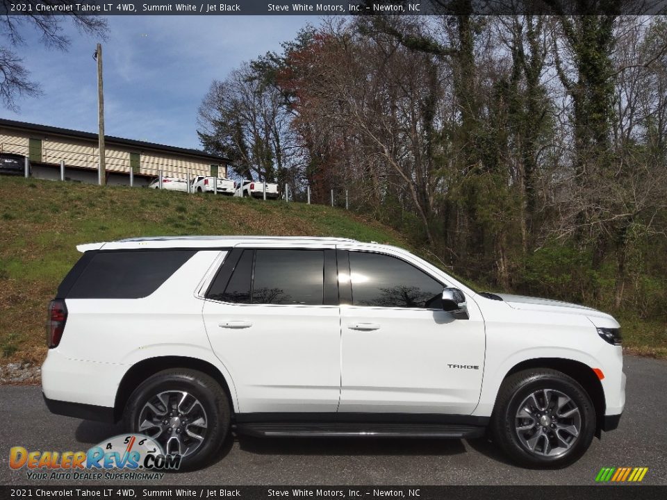 Summit White 2021 Chevrolet Tahoe LT 4WD Photo #5