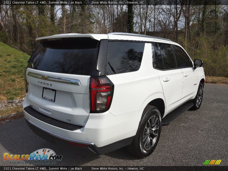 2021 Chevrolet Tahoe LT 4WD Summit White / Jet Black Photo #6