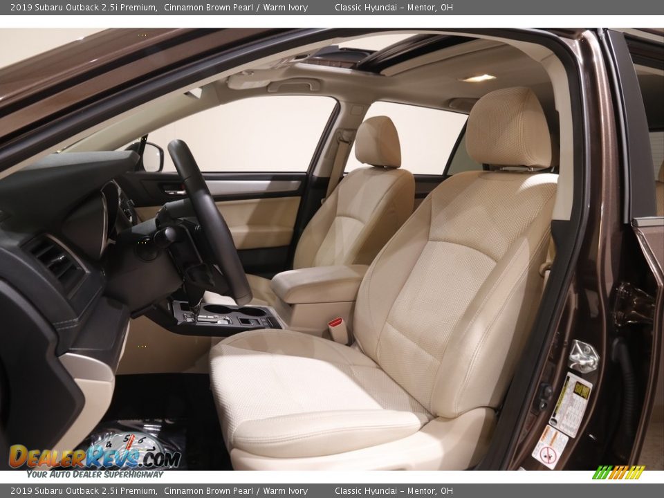 2019 Subaru Outback 2.5i Premium Cinnamon Brown Pearl / Warm Ivory Photo #5