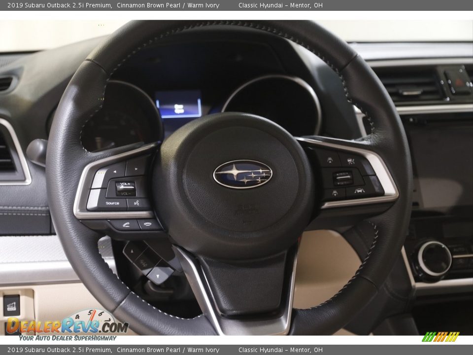 2019 Subaru Outback 2.5i Premium Cinnamon Brown Pearl / Warm Ivory Photo #7