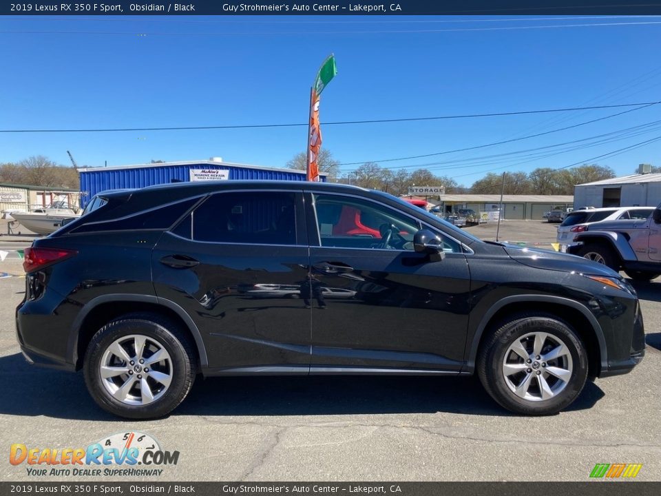 2019 Lexus RX 350 F Sport Obsidian / Black Photo #11