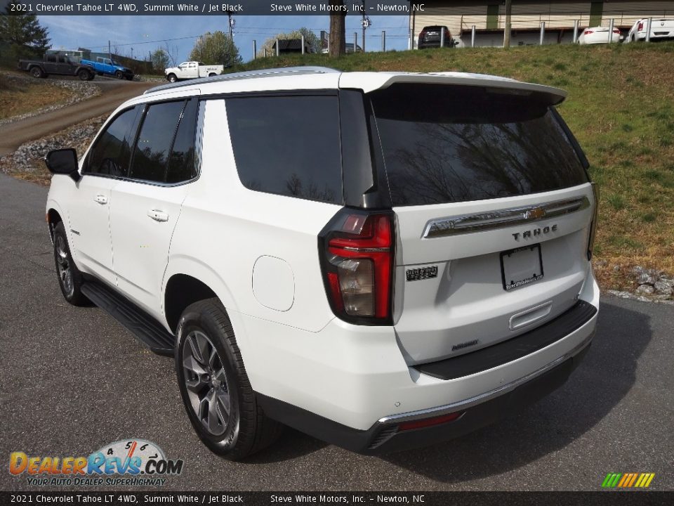 2021 Chevrolet Tahoe LT 4WD Summit White / Jet Black Photo #8