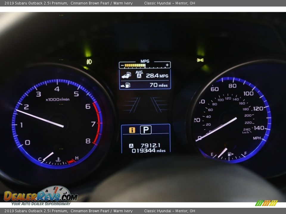 2019 Subaru Outback 2.5i Premium Cinnamon Brown Pearl / Warm Ivory Photo #8