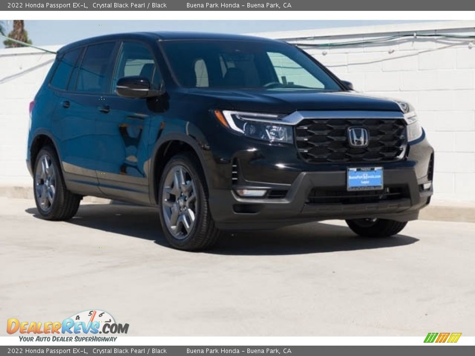 Front 3/4 View of 2022 Honda Passport EX-L Photo #1