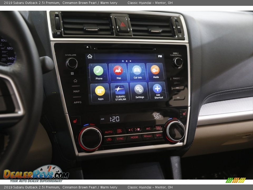 2019 Subaru Outback 2.5i Premium Cinnamon Brown Pearl / Warm Ivory Photo #9