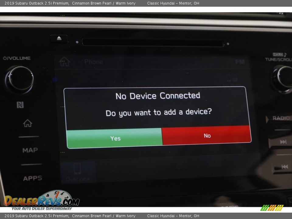 2019 Subaru Outback 2.5i Premium Cinnamon Brown Pearl / Warm Ivory Photo #11