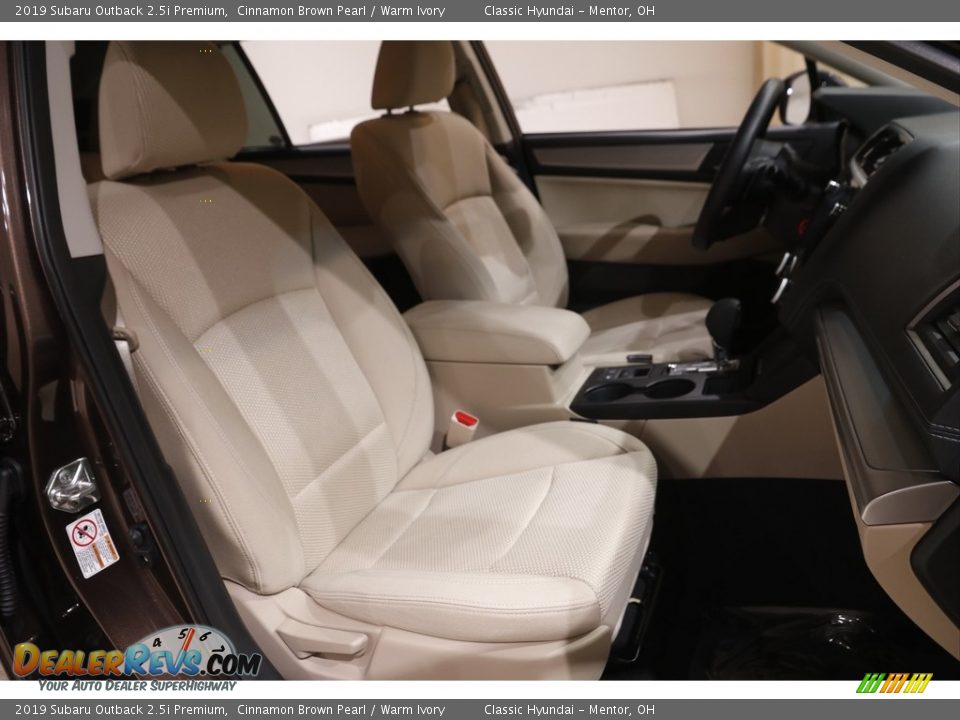 2019 Subaru Outback 2.5i Premium Cinnamon Brown Pearl / Warm Ivory Photo #16