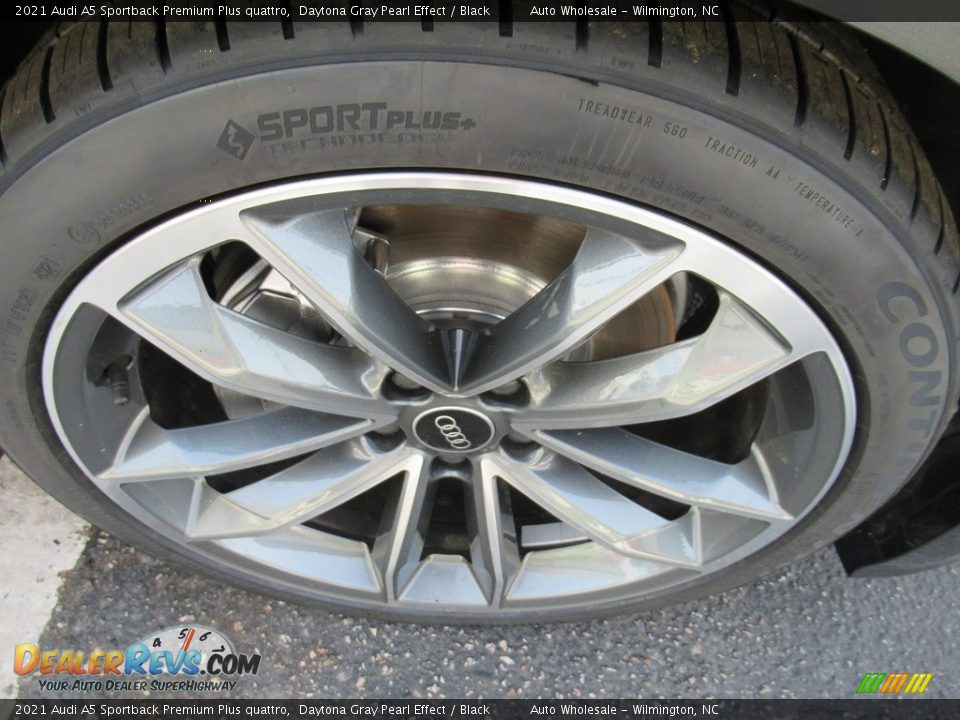 2021 Audi A5 Sportback Premium Plus quattro Daytona Gray Pearl Effect / Black Photo #7
