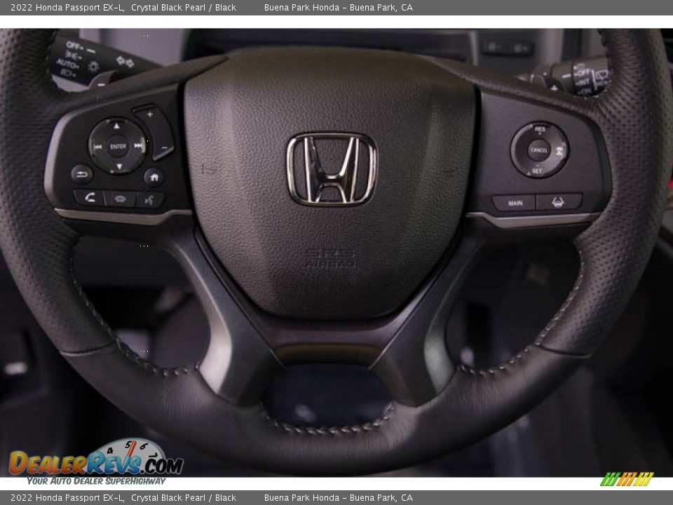 2022 Honda Passport EX-L Steering Wheel Photo #19