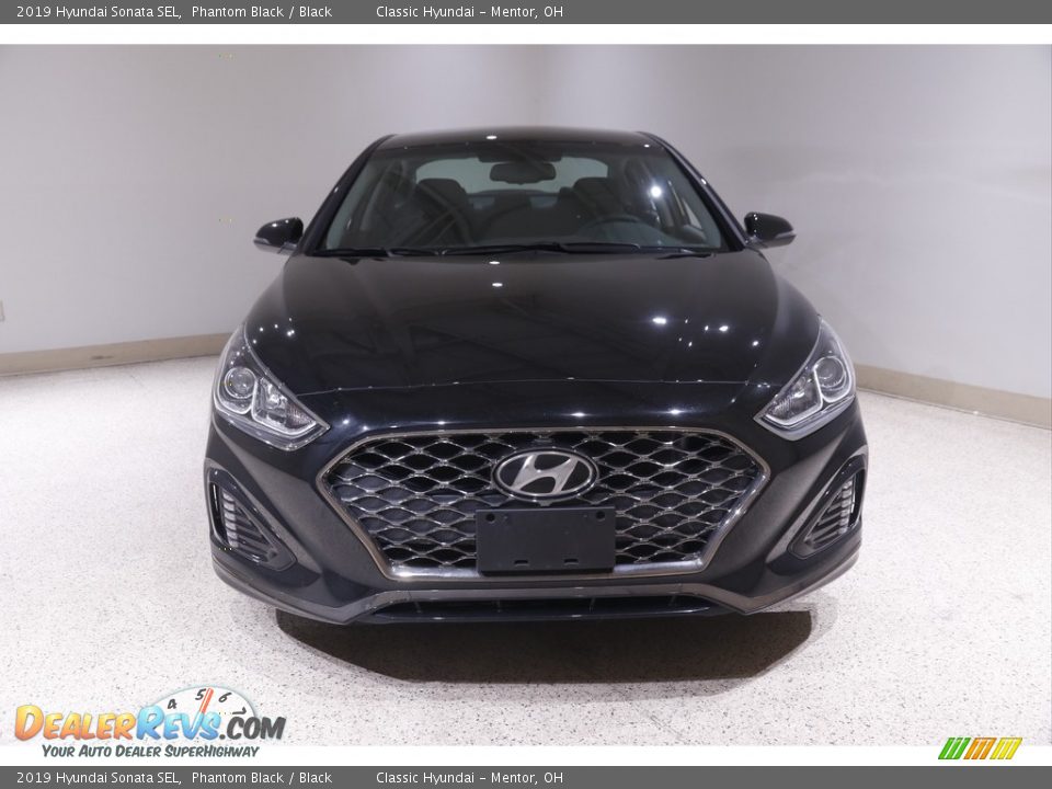 2019 Hyundai Sonata SEL Phantom Black / Black Photo #2