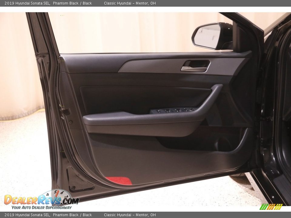 2019 Hyundai Sonata SEL Phantom Black / Black Photo #4