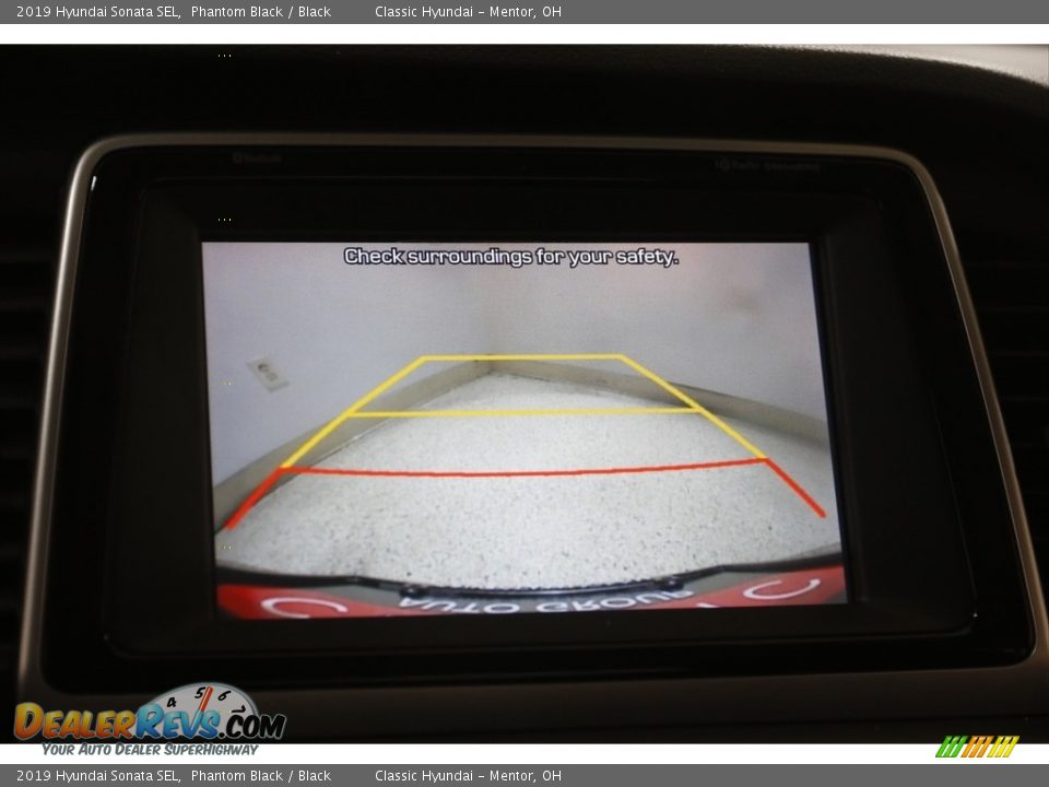 2019 Hyundai Sonata SEL Phantom Black / Black Photo #10