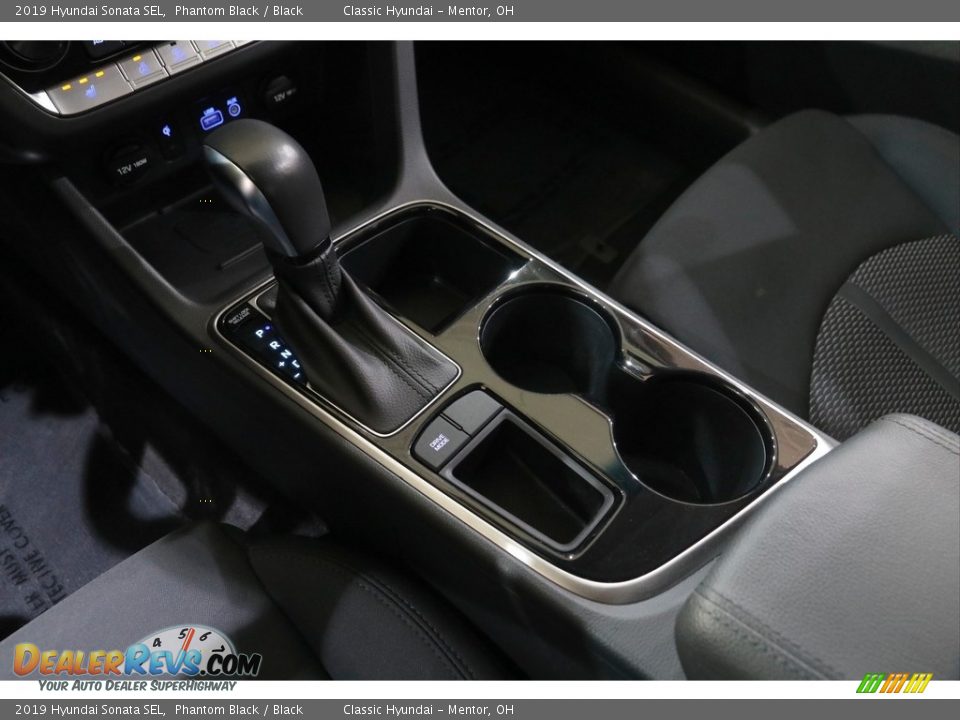 2019 Hyundai Sonata SEL Phantom Black / Black Photo #12