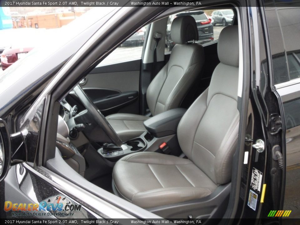 Front Seat of 2017 Hyundai Santa Fe Sport 2.0T AWD Photo #16