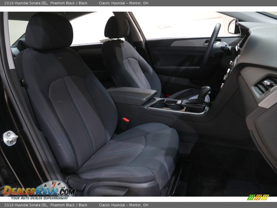 2019 Hyundai Sonata SEL Phantom Black / Black Photo #13