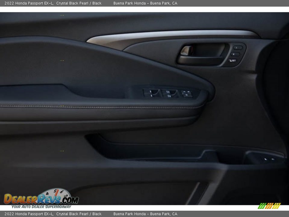2022 Honda Passport EX-L Crystal Black Pearl / Black Photo #35
