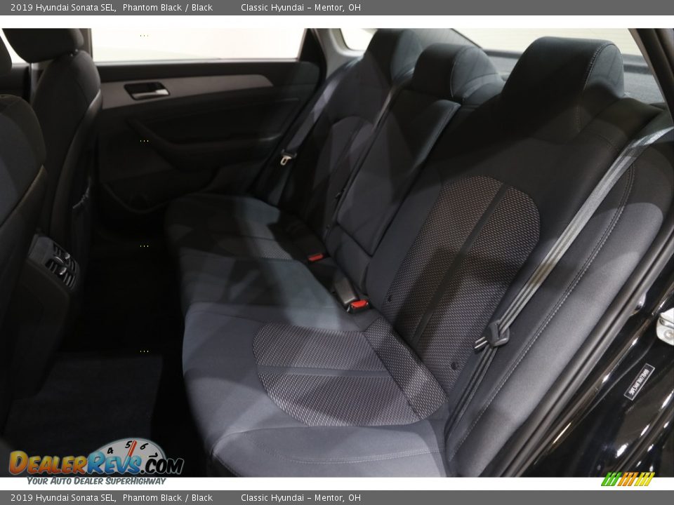 2019 Hyundai Sonata SEL Phantom Black / Black Photo #15