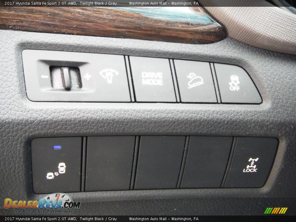 Controls of 2017 Hyundai Santa Fe Sport 2.0T AWD Photo #24
