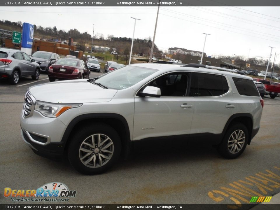 2017 GMC Acadia SLE AWD Quicksilver Metallic / Jet Black Photo #6